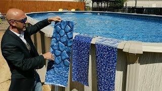 Above Ground Pool Liners  Buyers Guide [upl. by Ahsyen]