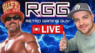 WCW Pro Wrestling Legend Buff Bagwell Joins Retro Gaming Guy LIVE [upl. by Loeb]