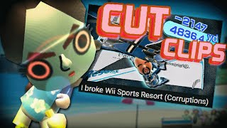 Cut clips amp corruptions from quotI broke Wii Sports Resortquot [upl. by Nirol62]