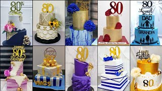 80th Birthday Cake Designs 2022Birthday Cake IdeasDouble Layer CakeTwo Tier CakeCake Ka Design [upl. by Fahy]