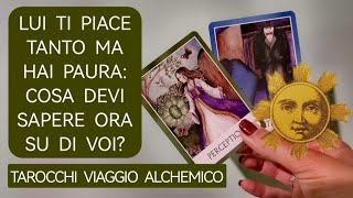 LUI TI PIACE TANTO MA HAI PAURA COSA DEVI SAPERE ORA SU VOI❤️tarocchi tarot love viral amore [upl. by Eisor]