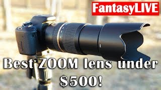 Tamron 70300mm f456 USD TP Lens Review  FantasyLIVE [upl. by Adnuahsar205]