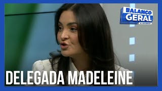 O Voto na Record Delegada Madeleine participa de sabatina no Balanço Geral [upl. by Westfall]