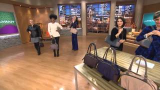 orYANY Tina Soft Pebbled Leather Satchel with Shawn Killinger [upl. by Quiteria838]