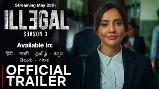 ILLEGAL Season 3 Trailer Neha Sharma Illegal Season 3 Jio cinema Illegal Season 3 Official Trailer [upl. by Ecnatsnok]