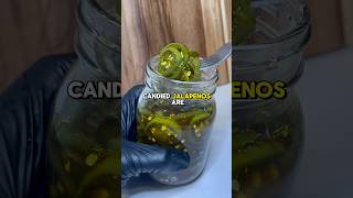 Candied Jalapeños 🌶️🔥 recipe ↗️ candy spicy spicyfood jalapeño [upl. by Vareck]