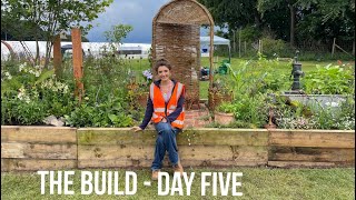 Building an RHS Garden Day 5  RHS Flower Show Tatton Park [upl. by Saidel715]