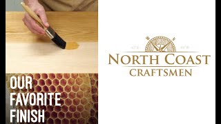 Our Favorite Finish  Beeswax amp Mineral Oil  NORTH COAST CRAFTSMEN [upl. by Clite453]