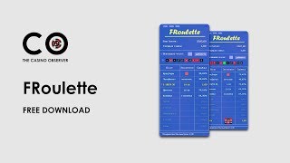 FRoulette  Free Roulette Software [upl. by Eldredge465]