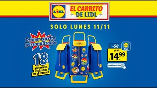 🟡🔵🔴 EL CARRITO DE LIDL 🟡🔵🔴  UN PRODUCTO DE LA MOLERÍA DE LIDL [upl. by Aerdied]