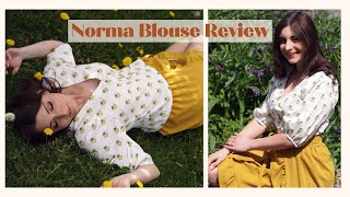 First Look FibreMoods Norma Blouse Sewing Pattern [upl. by Brynne]