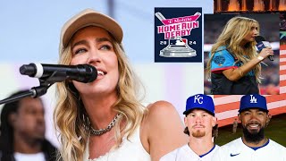 Singer Ingrid Andress says she was drunk during panned MLB anthem performance will get treatment [upl. by Gargan294]