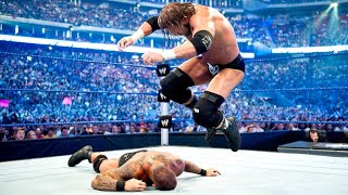 WrestleMania 25 Randy Orton vs Triple H but its better [upl. by Larisa]