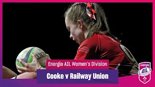 Cooke v Railway Union  EnergiaAIL Highlights Womens Div 1 Rd 8 [upl. by Notse]