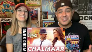 CHALMAAR  DEVI  Video Song Reaction  Prabhudeva  Tamannaah  Amy Jackson [upl. by Analat]