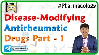 Diseasemodifying antirheumatic drugs DMARDs Part 1  Pharmacology [upl. by Kelly21]