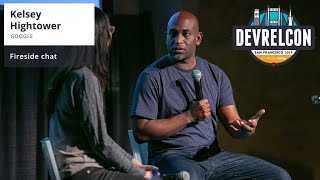 Kelsey Hightower fireside chat at DevRelCon San Francisco [upl. by Flosser]