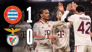 Bayern beat Benfica with Musiala header  Highlights Champions League [upl. by Krasner836]