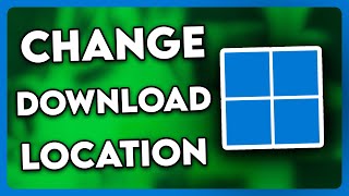 How to Change Download Location in Windows 11 2024 [upl. by Regnij]