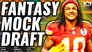 2024 Fantasy Football Mock Draft  12 Team  PPR Pick 11 [upl. by Lucinda]