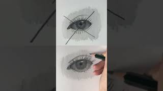 A quick and easy way to draw realistic eyelashes  how to draw hyperrealistic eyelashes [upl. by Ashlan758]