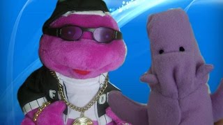 Gemmy Frogz  Hip Hop Frogz  50 Cent In Da Club Hand Switch Prototype Fuzzy [upl. by Ahsenyt88]