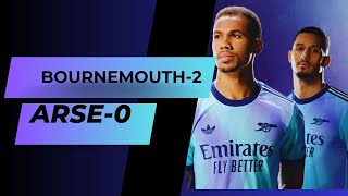 HIGHLIGHTS  Bournemouth v Arsenal 02  Premier League [upl. by Ynffit670]