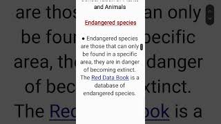 What are Endangered Species Class 8 ScienceConservation of Plants and Animals [upl. by Haroved513]