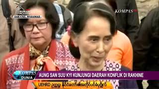 Kunjungan Perdana Suu Kyi ke Daerah Konflik Rakhine [upl. by Arateehc]