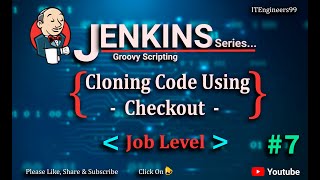 Jenkins PipelineCloning Code using Checkout [upl. by Elletnahs]