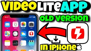 New features video lite app in iPhone  old version video lite app on iPhone  iPhone apps update [upl. by Proud]