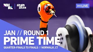 NHRL 2024 Round 1 January Prime Time Robot Fighting World Championship [upl. by Eelorac432]