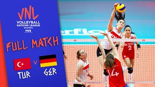 Turkey 🆚 Germany  Full Match  Women’s Volleyball Nations League 2019 [upl. by Gerita]