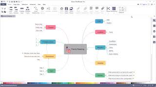 EdrawMind formerly MindMaster Tutorial  How to Change Mind Map Map Width and Height [upl. by Annaitsirk]