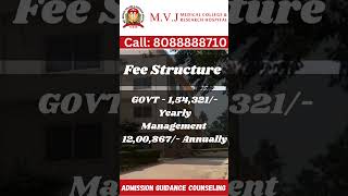 MVJ Medical College and Research Hospital bangalore karnataka medicaladmission neet2024neet2025 [upl. by Osnerol]