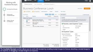 Concur Receipt Training [upl. by Karly]