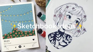 Sketchbook Ideas 📔 Compilation TikTok 1 [upl. by Mcneely]