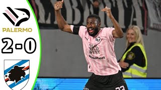 Palermo vs Sampdoria 20 Highlights  Serie B Italia Promotion Play Off 2024 Efootball Game Play [upl. by Siurtemed473]