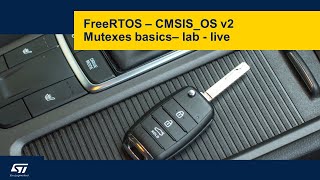 FreeRTOS on STM32 v2  18b Mutexes  LIVE lab [upl. by Myrna264]