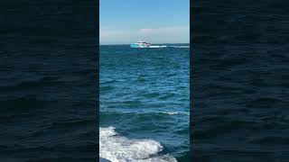 Recognizing a fellow cruise liner on route to Rottnest Island rottnestisland [upl. by Melinde]