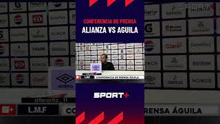 CONFERENCIA DE PRENSA ALIANZA VS AGUILA [upl. by Wilcox737]