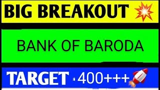 BANK OF BARODA SHARE LATEST NEWSBANK OF BARODA SHARE ANALYSISBANK OF BARODA SHARE result [upl. by Norac]