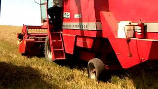 massey ferguson 525 super2 combine [upl. by Culhert]