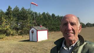 Woolsey Memorial Airport  its really windy in the Upper Peninsula [upl. by Krug]