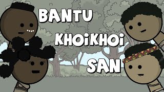 The Bantu San and Khoikhoi [upl. by Nimsaj]