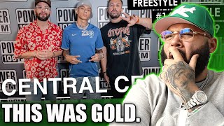 AMERICAN REATS TO  CENTRAL CEE  LA Leakers Freestyle 149  REACTION [upl. by Mella]