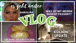 vlog  Es geht weiter hairoiling  Ich zeige euch meine Haaröle lashcocaine Deichmann krank sein [upl. by Siri]