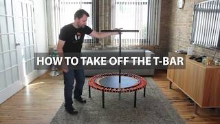 How to remove the Tbar on your bellicon rebounder [upl. by Asher]