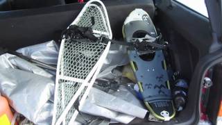 US Military magnesium amp Tubbs Xplore snowshoes [upl. by Atalanta969]