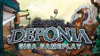 Chaos auf Deponia  GIGA Gameplay [upl. by Akimehs325]